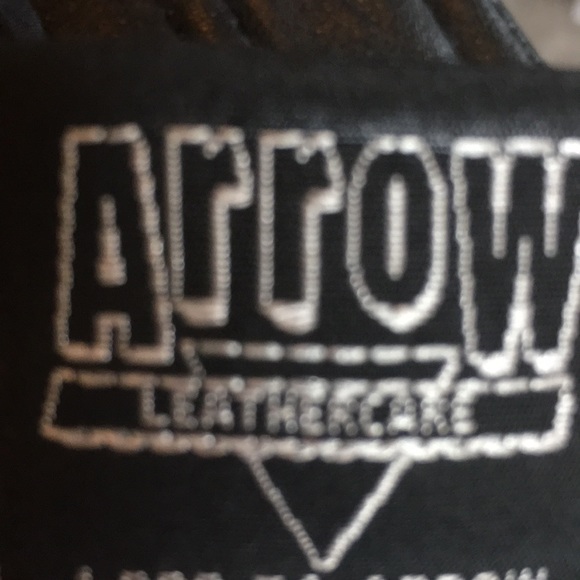 Vintage Arrow Leathercare  Black Leather Pants - Picture 7 of 8